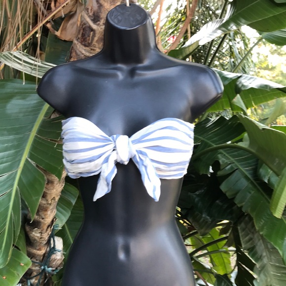 Striped straplessBralett - Picture 1 of 6